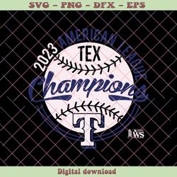 texas rangers american league champions svg download