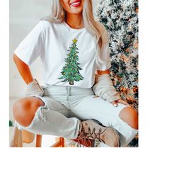 christmas tree shirt - merry christmas shirt - tree lover christmas shirt - cute christmas tree shirt - gift for christm