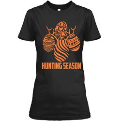 funny easter egg hunting season gift shirt for men and women ladies custom
