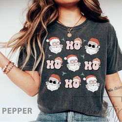 ho ho ho t-shirt, christmas vibes t-shirt, christmas t-shirt, holiday apparel, christmas matching shirt, iprintasty chri