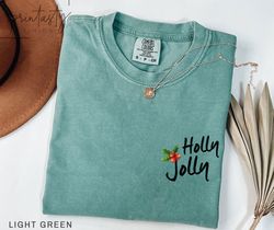 holly jolly christmas t-shirt, gingerbread shirt, cute christmas shirt, christmas family t-shirt, iprintasty christmas,