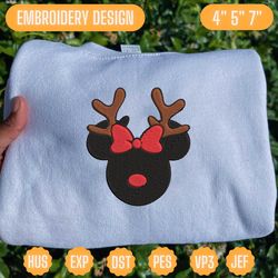 christmas embroidery designs, mice embroidery designs, cartoon embroidery designs, merry christmas embroidery designs