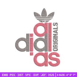 adidas originals embroidery design, adidas embroidery, brand embroidery, embroidery file, logo shirt, digital download