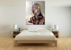 spider-man graffiti ready to hang canvas, spider-man canvas print art, spiderman graffiti print, spiderman graffiti canv