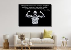 conor mcgregor quote ready to hang canvas,ufc mma wall decor,sports art canvas,bedroom wall decor,sports bar,connor mcgr