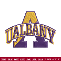 albany great danes embroidery design, albany great danes embroidery, logo sport, sport embroidery, ncaa embroidery