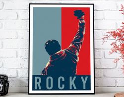 rocky balboa hope poster - art deco, canvas print, gift idea, print buy 2 get 1 free.jpg