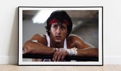 rocky balboa movie poster, rocky balboa vintage photo poster - art deco, canvas print, gift idea, print buy 2 get 1 free