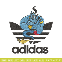 aladin adidas embroidery design, adidas embroidery, brand embroidery, embroidery file,logo shirt,digital download