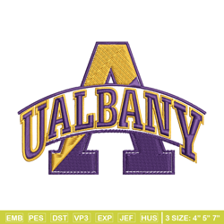 albany great danes embroidery design, albany great danes embroidery, logo sport, sport embroidery, ncaa embroidery