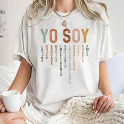 yo soy shirt, educated latina shirt,hispanic heritage month sweatshirt,mexican latina muier, mujer latina hoodie, educad