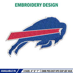 buffalo bills girl embroidery design, logo embroidery, ncaa embroidery, embroidery file, logo shirt, digital download.