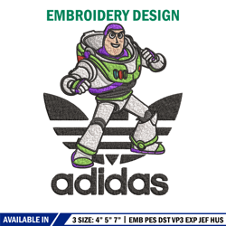 buzz adidas embroidery design, adidas embroidery, brand embroidery, embroidery file, logo shirt, digital download