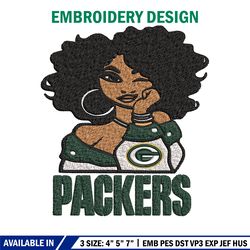 green bay packers embroidery design, nfl girl embroidery, green bay packers embroidery, nfl embroidery