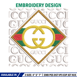 gucci design embroidery design, gucci embroidery, brand embroidery, logo shirt, embroidery file, digital download