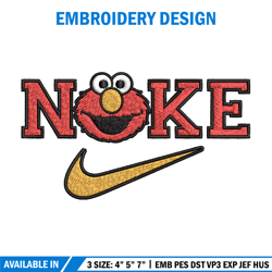 nike red cartoon embroidery design, nike embroidery, brand embroidery, embroidery file, logo shirt, digital download.