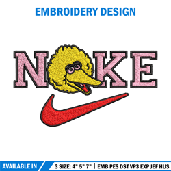 nike yellow cartoon embroidery design, nike embroidery, brand embroidery, embroidery file, logo shirt, digital download