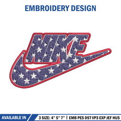 nike star embroidery design, brand embroidery, nike embroidery, embroidery file, logo shirt,digital download