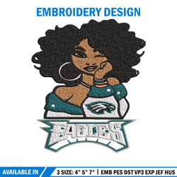 philadelphia eagles embroidery design, nfl girl embroidery, philadelphia eagles embroidery, nfl embroidery