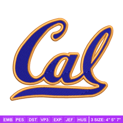 california golden bears embroidery design, california golden bears embroidery, logo sport embroidery, ncaa embroidery.