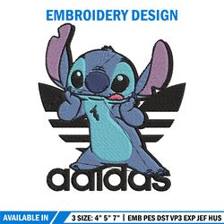 stitch adidas embroidery design, adidas embroidery, embroidery file, brand embroidery, logo shirt, digital download