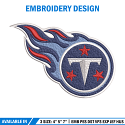 tennessee titans logo embroidery, nfl embroidery, sport embroidery, logo embroidery, nfl embroidery design.