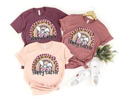 happy easter shirt png, happy easter rainbow shirt png, womens easter shirt png, easter family shirt png, easter bunny s