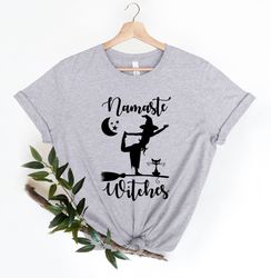 namaste witches shirt png, namaste shirt png, witch shirt png, funny witches shirt png, namaste witches, funny namaste s