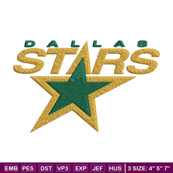 dallas stars logo embroidery, nhl embroidery, sport embroidery, logo embroidery, nhl embroidery design.