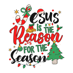 retro jesus is the reason for the season svg download