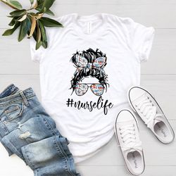 nurse life shirt png, nurse week, registered nurse shirt pngs, nursing shirt png, cna shirt png, nursing school tee, gif