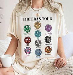 the eras tour disco ball shirt, taylor swift disco ball eras shirt, disco ball shirt, taylor swiftie fan shirt, taylor s