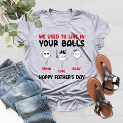 personalized dad shirt png with kids name for fathers day, funny custom t-shirt png, fathers day gift idea, funny dad sh