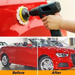 universal car polish pad 3/4inch for m10/m14 soft wool machine waxing polisher car body polishing discs cleaning accesso