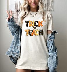 trick or teach shirt png,fall sweatshirt png for women, stay spooky sweatshirt png,womens halloween shirt png,2023 happy