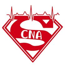 super nurse cna svg - cute digital t shirt design for registered nurses - gift idea for nursing school graduates - most