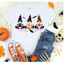 halloween gnomes svg funny halloween t shirt design for kids, newborns, toddlers - cut files for cricut, silhouette