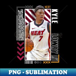 kyle lowry basketball paper poster 9 - png transparent sublimation file - unleash your creativity