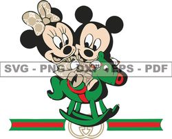 Gucci Mickey Mouse Svg, Fashion Brand Logo 87