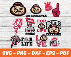 ohio state buckeyes  bundle svg, football svg ,sport svg, sport bundle svg 51