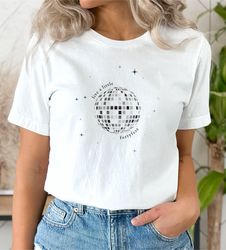 custom mirrorball shirt, mirrorball tee, i'll show you every version of yourself tonight, taylor swiftie t-shirt, taylor