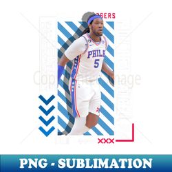 montrezl harrell basketball paper poster 76ers 9 - png sublimation digital download - create with confidence