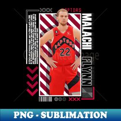 malachi flynn basketball paper poster raptors 9 - premium sublimation digital download - stunning sublimation graphics