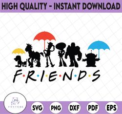 friend in me toy story svg  , disney svg  for women, disney family svg , matching t-svg s, friends mash up svg ,