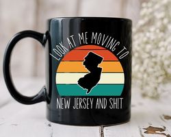 moving to new jersey gift, moving to new jersey mug, moving gift