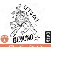 let's get beyond svg, buzz lightyear toy story svg ears svg png clipart, cricut design svg pdf jpg png, cut file cricut, silhouette