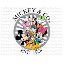 mouse and friends png, disneyland ears, disneyland art, silhouette, family vacation png, family trip, magical kingdom, only png sublimation