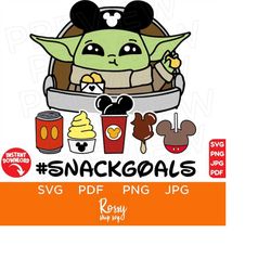 baby yoda star wars head disneyland svg, icon, head, digital, snacks, ears svg png clipart, cricut design svg, cut file cricut, silhouette