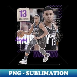 keegan murray basketball paper poster kings 6 nba basketball - trendy sublimation digital download - stunning sublimation graphics