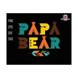 papa bear svg, papa svg, dad svg, grandpa bear svg, dad sublimation png, fathers day svg, daddy bear svg, best papa svg, gift for grandpa